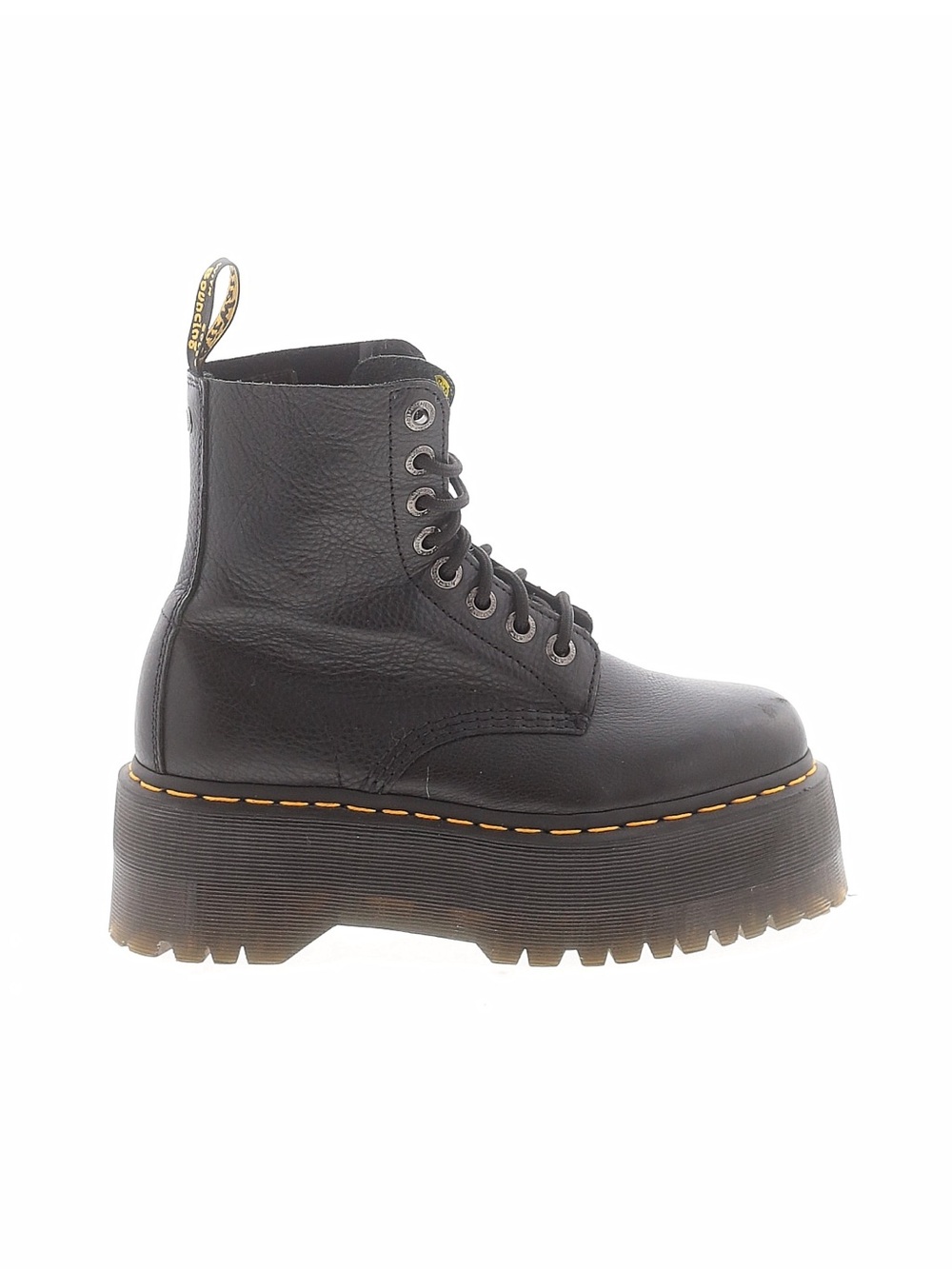 Dr. Martens 1460 Pascal max black Leather Platform Lace-Up Boot
